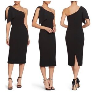 NEW Dress the Population Tiffany Dress Cocktail Black Size Small NWT
